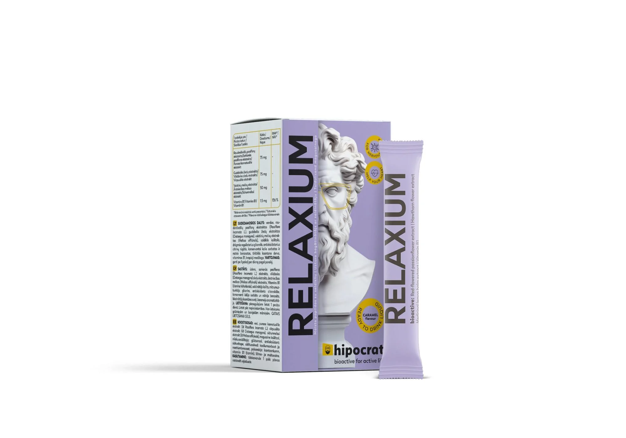 Hipocrat geriamasis gelis RELAXIUM N10