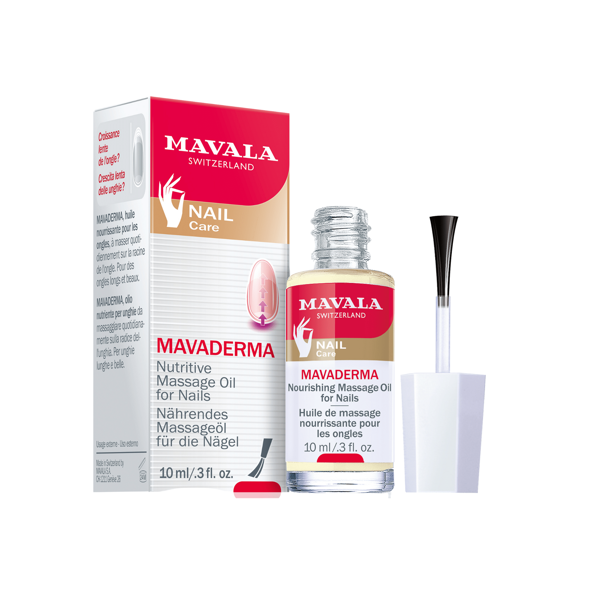 Mavala maitinamasis masažuojamasis nagų aliejus MAVADERMA 10 ml