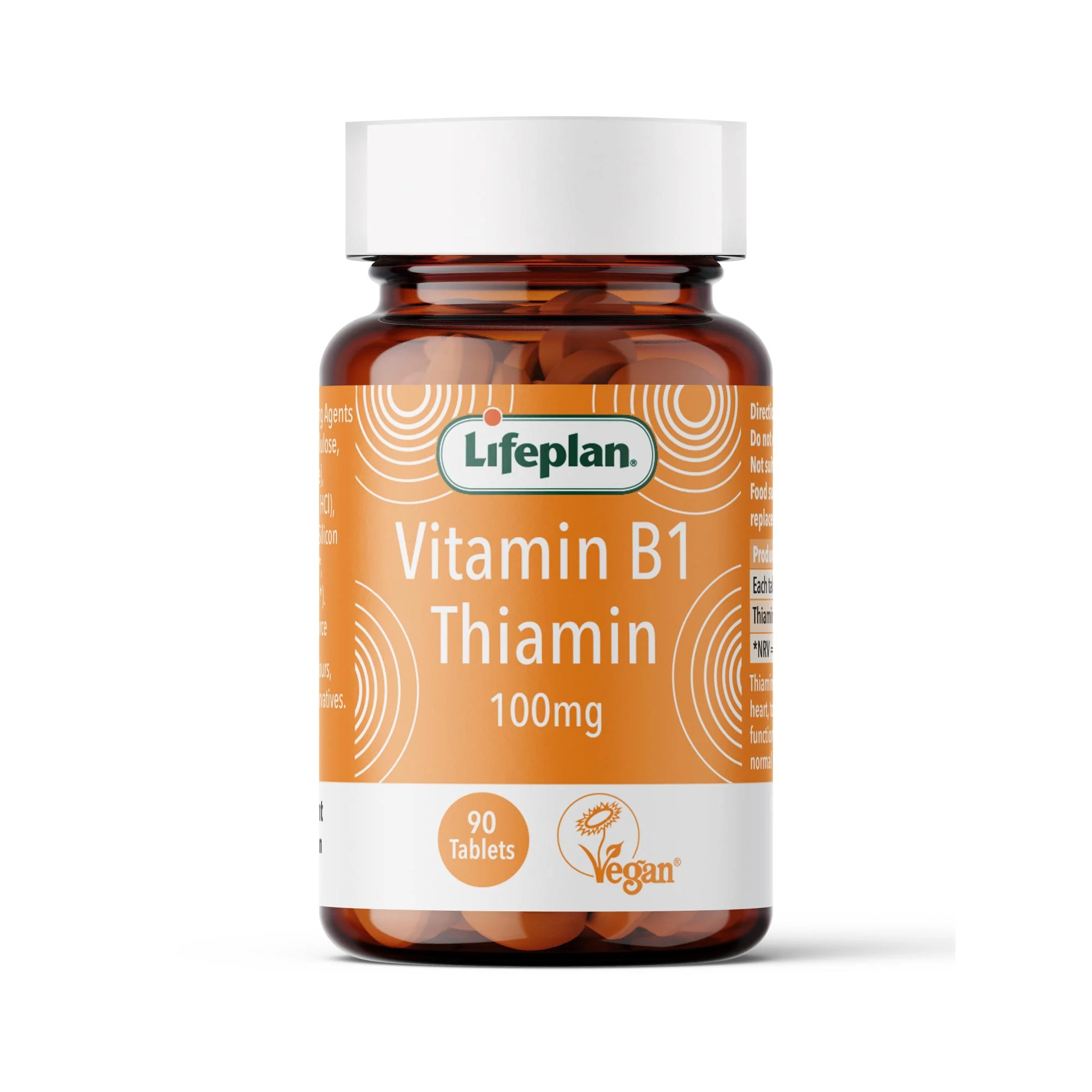 LIFEPLAN Vitamin B1 (Thiamin) 100 mg, N90