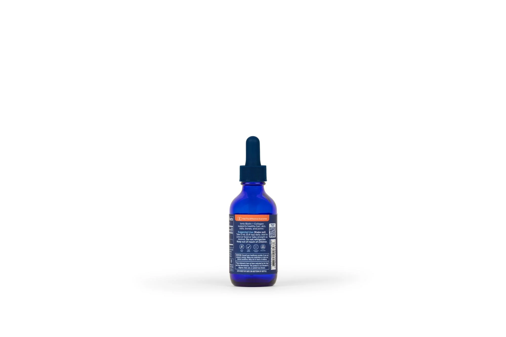 TRACE MINERALS biotinas 20000 mcg ir kolagenas 30000 mcg, 59 ml