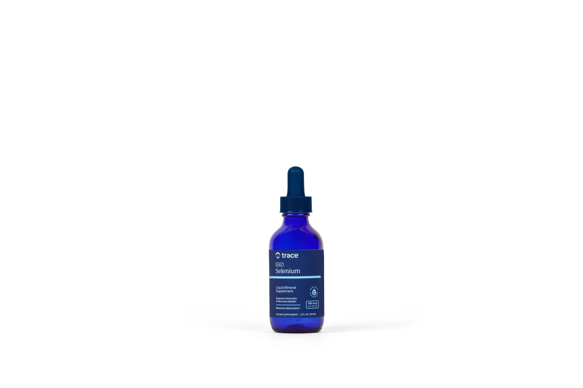 TRACE MINERALS skystas Joninis selenas su mineralais skydliaukei 59ML N1