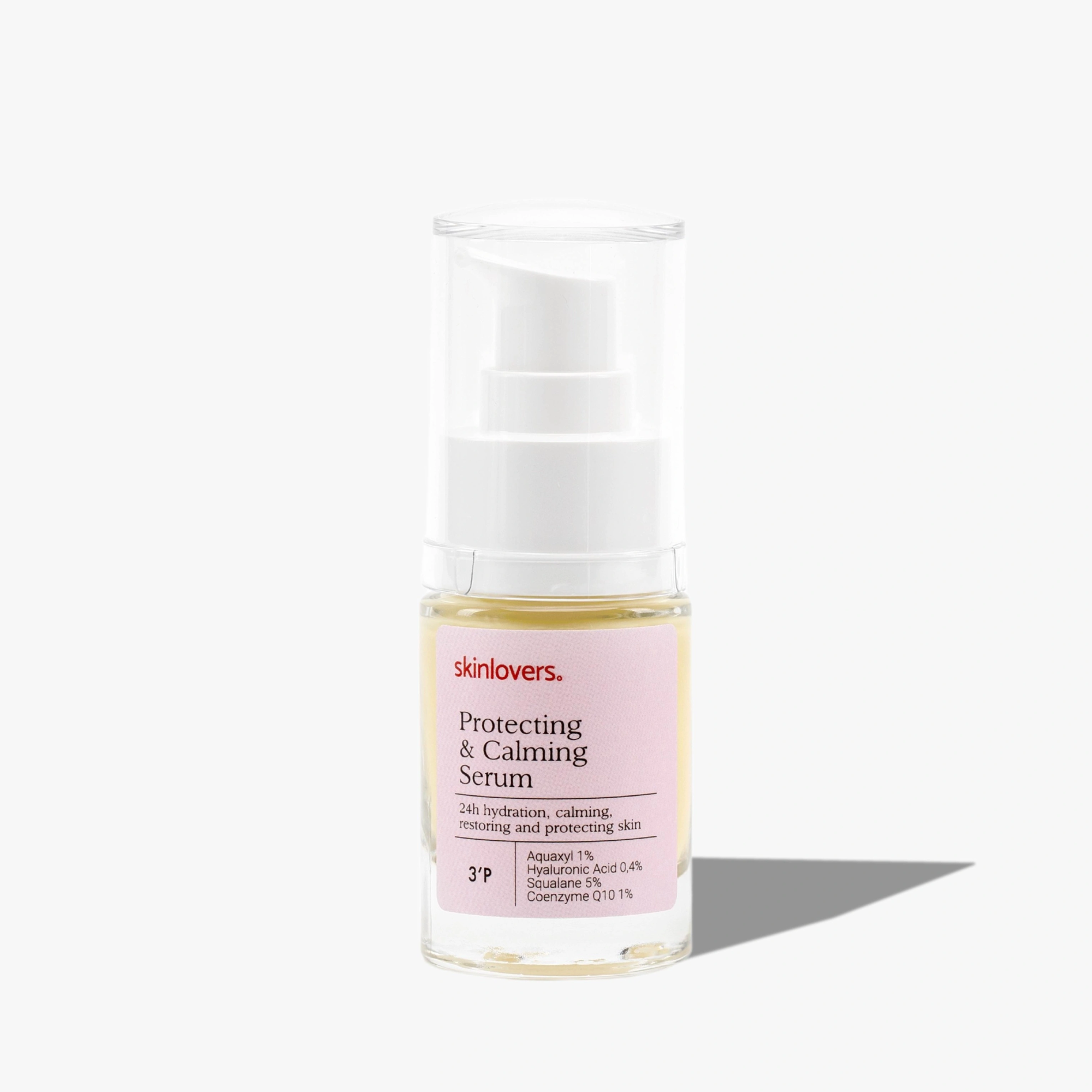 SKINLOVERS, 3'P odą intensyviai drėkinantis ir raminantis serumas, 15 ml