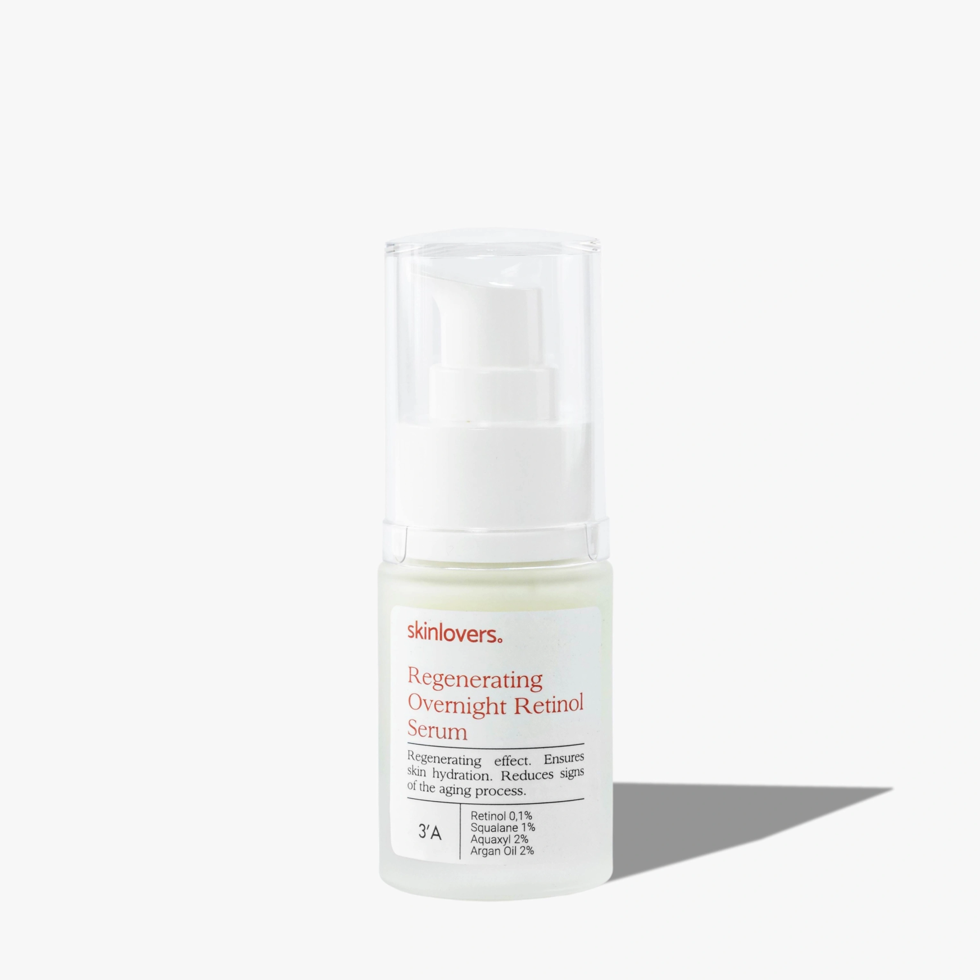SKINLOVERS, 3’A Jauninantis Ir Regeneruojantis Serumas Su Retinoliu , 15ml