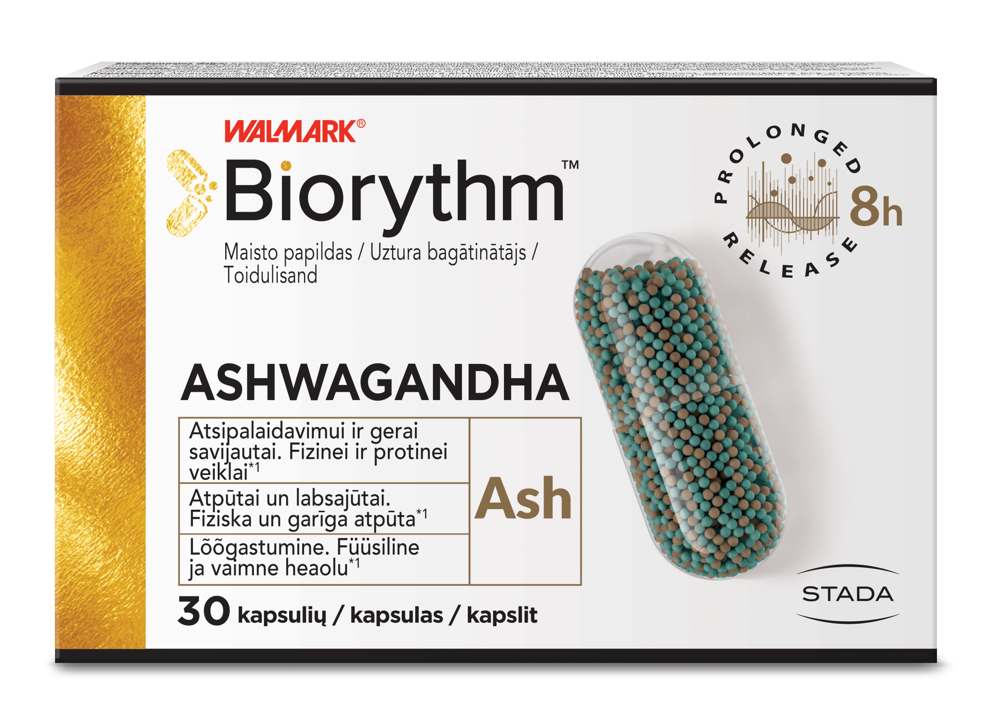 BIORYTHM Ashwagandha kapsulės N30