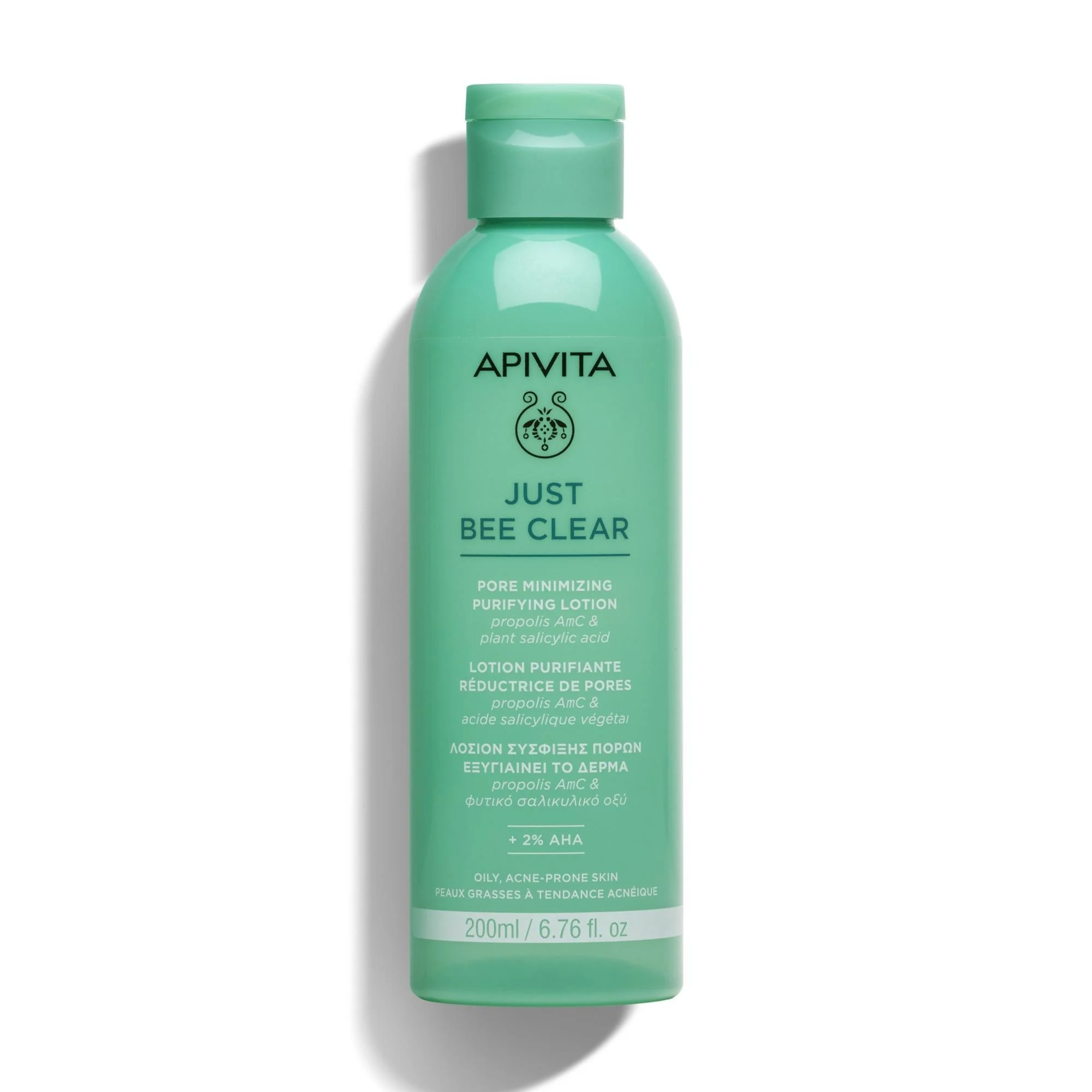 APIVITA, JUST BEE CLEAR valomasis veido losjonas, 200ml