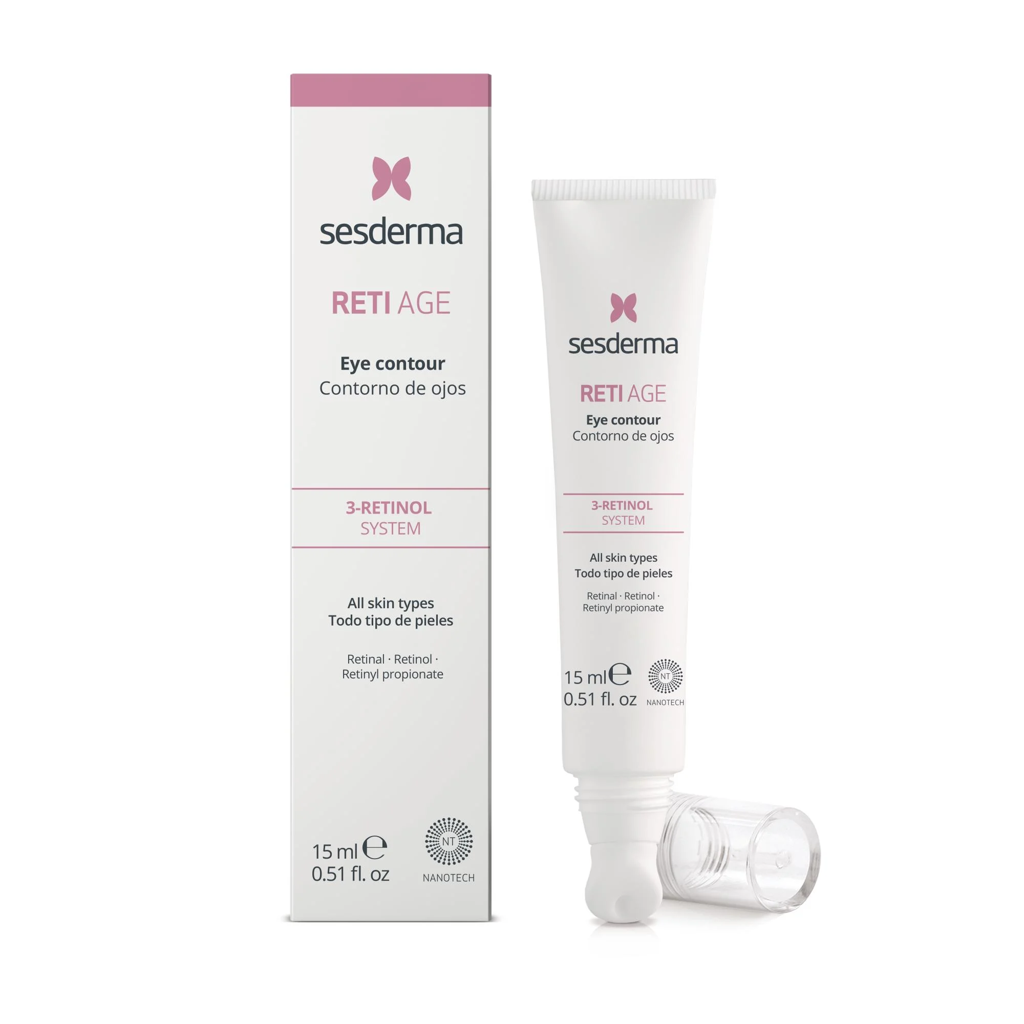 SESDERMA RETI-AGE paakių kontūro kremas, 15 ml