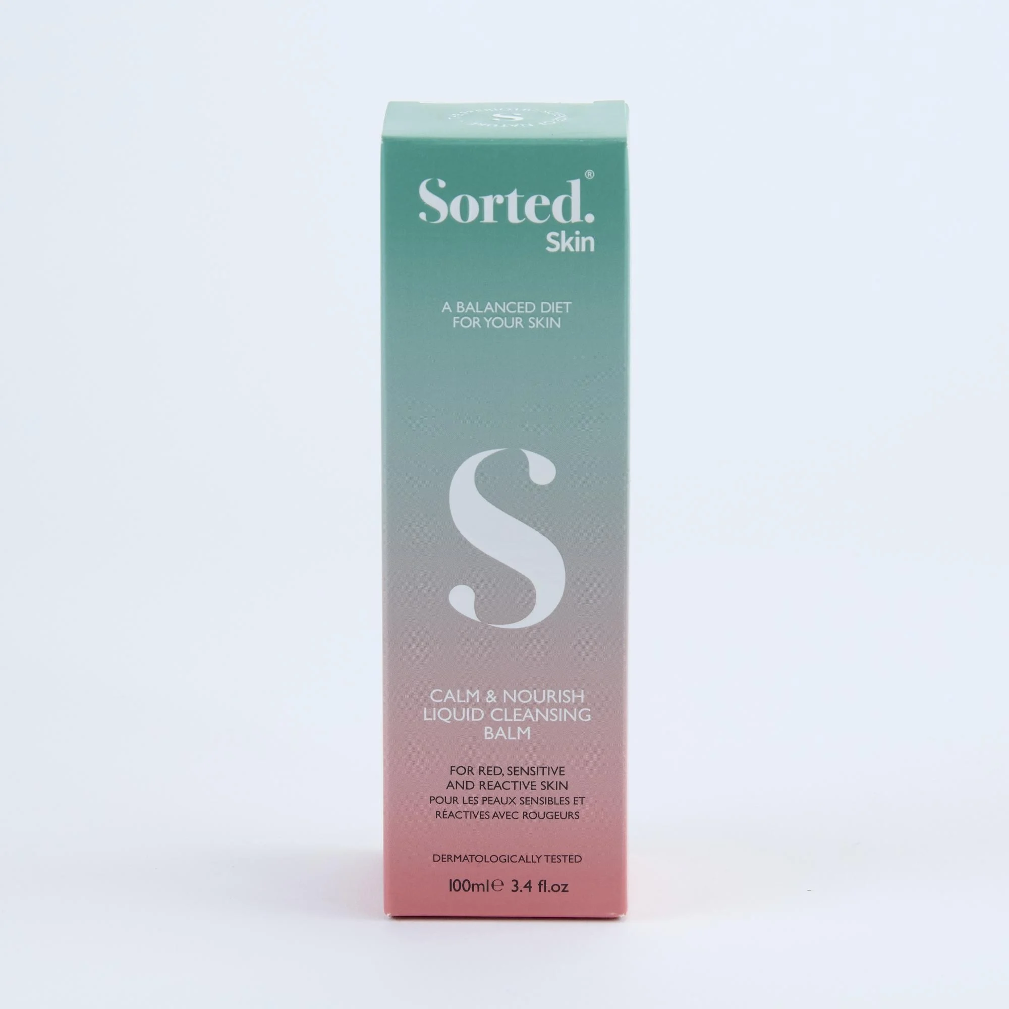 SORTED SKIN raminamasis valomasis balzamas, 100 ml