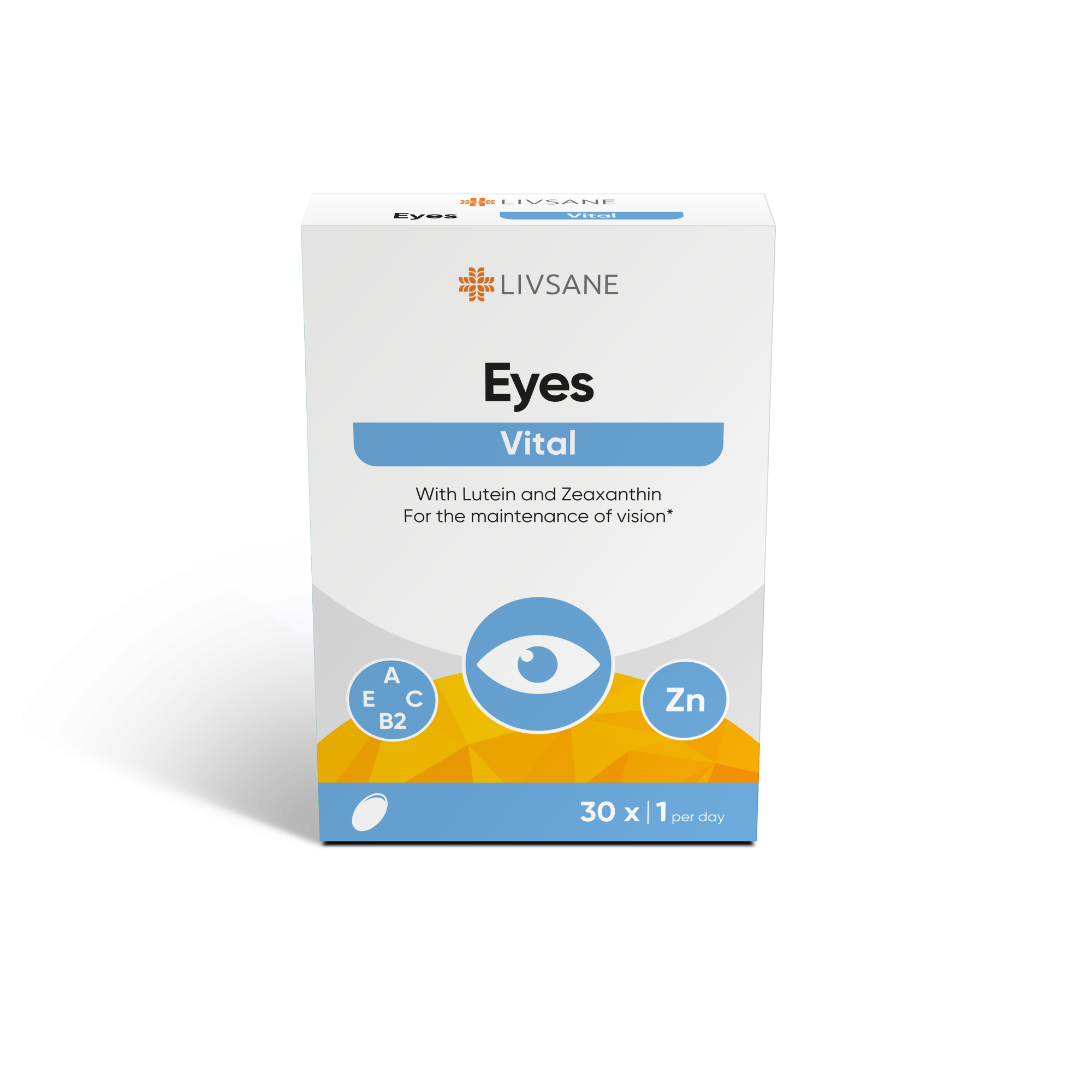 LIVSANE eyes vital kapsulės, N30