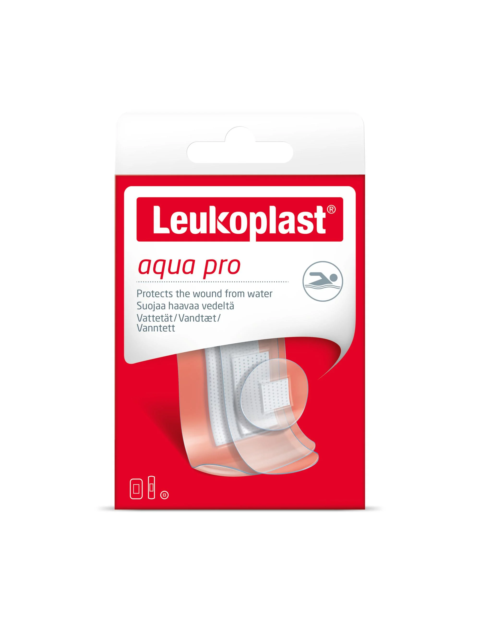 LEUKOPLAST Aqua pro vandeniui atsparus pleistras N20
