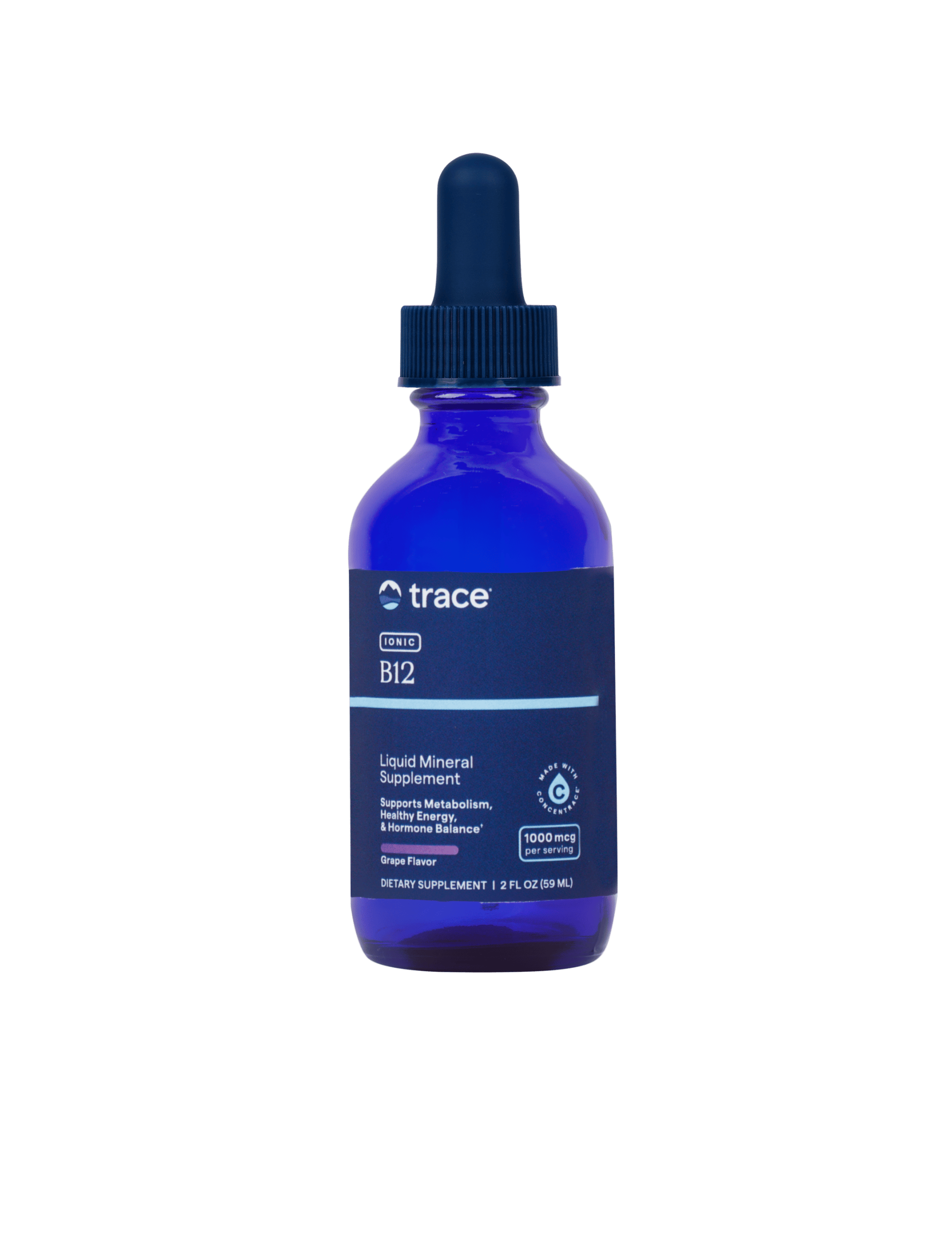 TRACE MINERALS skystas vitaminas B12 1000 mcg, 59 ml