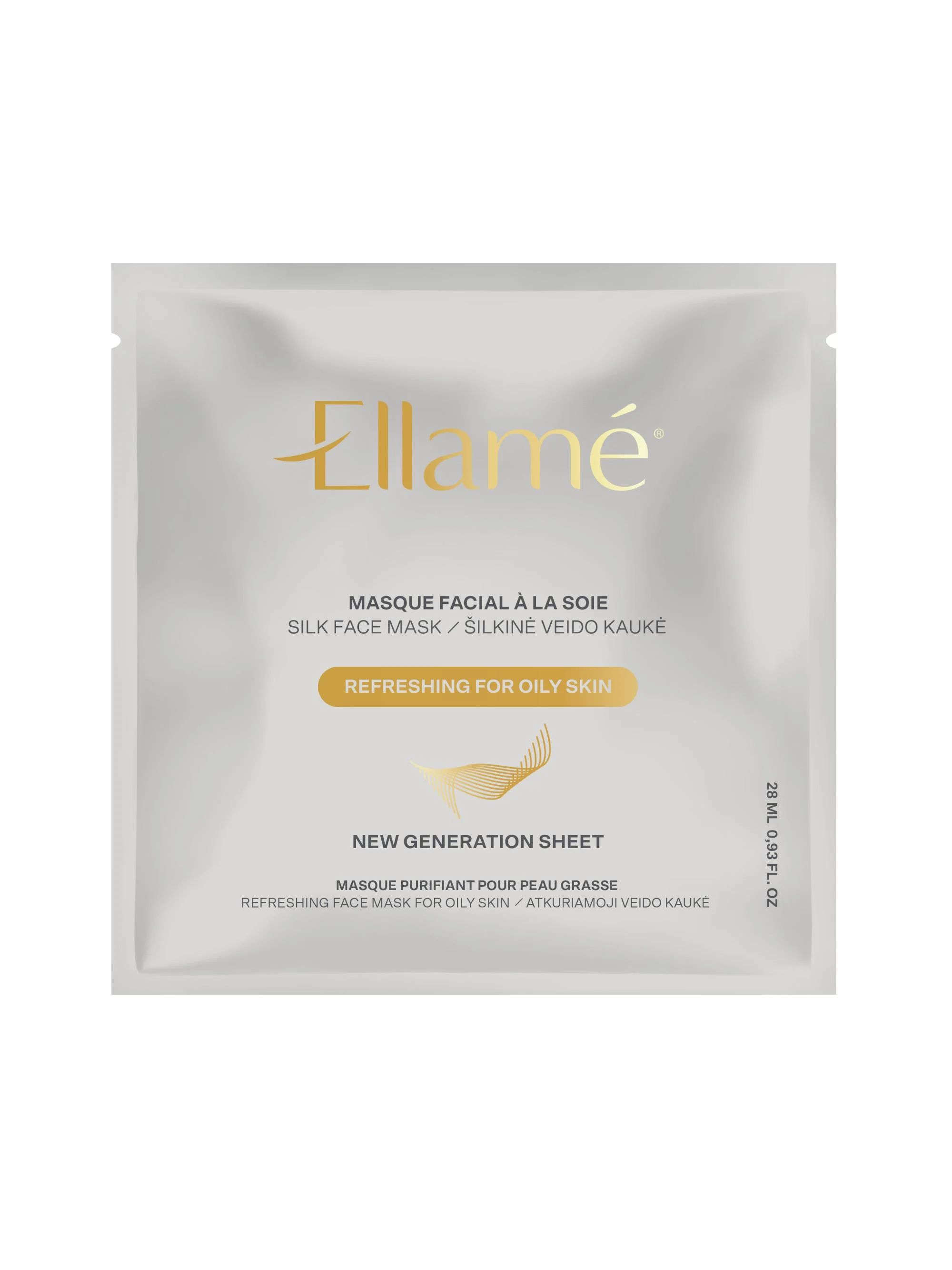 ELLAME Refreshing Complex veido kaukė 28 ml