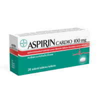 Aspirin Cardio 100 mg skrandyje neirios tabletės N28