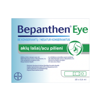 BEPANTHEN EYE akių lašai sausoms akims, 0,5 ml x 20 vnt.