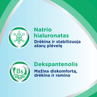 BEPANTHEN EYE akių lašai sausoms akims, 0,5 ml x 20 vnt.