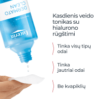 EUCERIN Dermatoclean valomasis veido tonikas, 200 ml