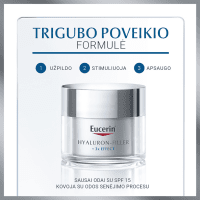EUCERIN dieninis kremas sausai odai HYALURON FILLER SPF 15, 50 ml