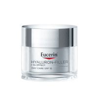 EUCERIN Hyaluron-Filler +3x Effect dieninis veido kremas SPF 15  sausai odai su hialurono rūgštimi, 50 ml