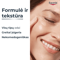EUCERIN Hyaluron Filler 3x Effect stangrinamasis naktinis veido kremas su hialurono rūgštimi, 50 ml