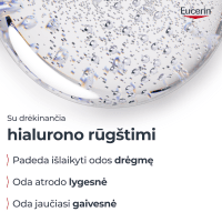 EUCERIN Dermatoclean prausimosi gelis visų tipų veido odai, 200ml