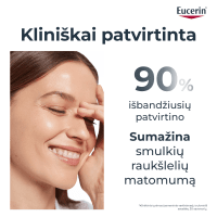 EUCERIN Hyaluron-Filler +3x Effect akių srities kremas SPF 15 su hialurono rūgštimi, 15 ml