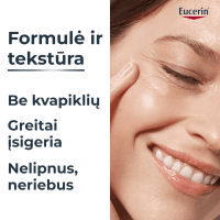 EUCERIN Hyaluron-Filler +3x Effect akių srities kremas SPF 15 su hialurono rūgštimi, 15 ml