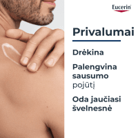 EUCERIN UreaRepair 5 % Urea kūno kremas sausai odai, 450 ml