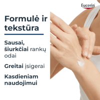 EUCERIN UreaRepair 5 % Urea rankų kremas sausai odai UreaRepair, 75 ml