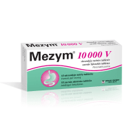 Mezym 10 000 V skrandyje neirios tabletės N10