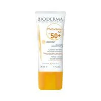 BIODERMA apsauginis kremas nuo saulės raustančiai odai, natūralaus atspalvio PHOTODERM AR, SPF50+, 30 ml