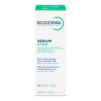 BIODERMA drėkinamasis atkuriamasis kremas išsausėjusiai į spuogus linkusiai odai, SEBIUM HYDRA, 40 ml