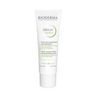 BIODERMA maitinantis ir intensyviai drėkinantis kremas sprendžiantis odos išsausėjimo priežastis atsiradusias po medikamentinio gydymo, į spuogus linkusiai, riebiai odai SEBIUM HYDRA, 40 ml