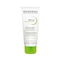 BIODERMA veido šveitiklis riebiai, mišriai, į spuogus linkusiai odai SEBIUM GEL GOMMANT, 100 ml