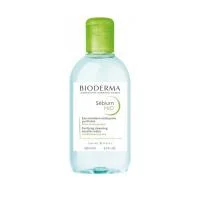 BIODERMA micelinis valomasis vanduo mišriai, riebiai odai  SEBIUM H2O, 250 ml