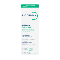 BIODERMA raminantis kremas į spuogus linkusiai, jautriai, susilpnėjusiai odai SEBIUM SENSITIVE, 30 ml