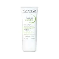 BIODERMA raminantis kremas į spuogus linkusiai, jautriai, susilpnėjusiai odai SEBIUM SENSITIVE, 30 ml