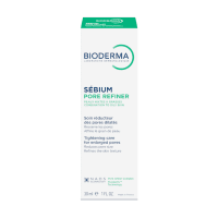 BIODERMA poras sutraukiantis koreguojamasis kremas riebiai ir mišriai odai SEBIUM PORE REFINER, 30 ml