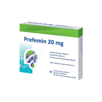 Prefemin 20 mg plėvele dengtos tabletės N90