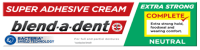 BLEND A DENT Fiksuojamasis dantų protezų kremas BLEND A DENT Neutral Complete, 47 g