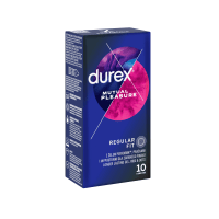 DUREX MUTUAL PLEASURE prezervatyvai, 10 vnt. 