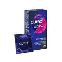DUREX MUTUAL PLEASURE prezervatyvai, 10 vnt. 