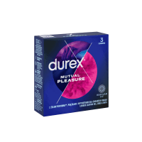 DUREX MUTUAL PLEASURE prezervatyvai, 3 vnt.