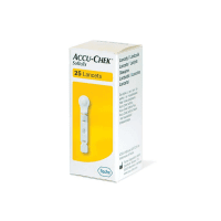 ACCU-CHEK adatėlės SOFTCLIX II 28G 0,4mm N25