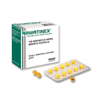 Rowatinex skrandyje neirios minkštosios kapsulės N100