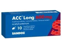 ACC Long 600 mg šnypščiosios tabletės N10