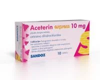 Aceterin express 10 mg plėvele dengtos tabletės N10