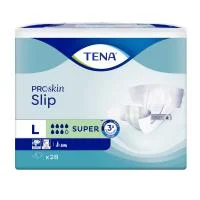 TENA Slip Super anatominės sauskelnės šlapimo nelaikymui, L dydis, N28