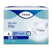 TENA Slip Plus anatominės sauskelnės šlapimo nelaikymui, L dydis, N30