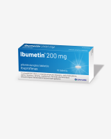 IBUMETIN 200 mg plėvele dengtos tabletės N10