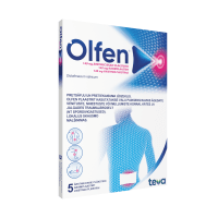 Olfen 140 mg vaistinis pleistras N5