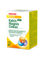 WALMARK Kalcis-Magnis-Cinkas FORTE su vitaminu D tabletės N100